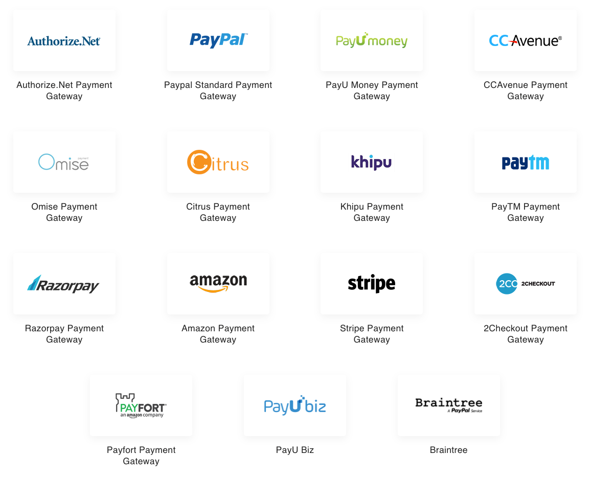 yokart payment gateways