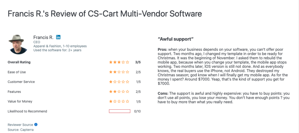 Cscart Review