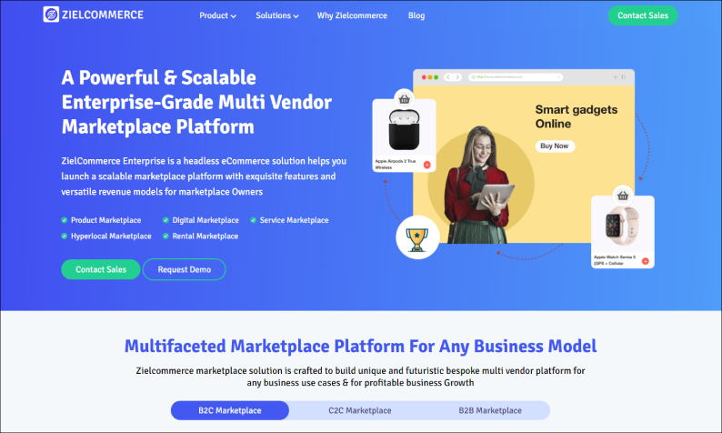 Zielcommerce Marketplace Solution