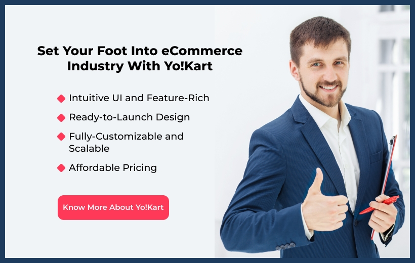 eCommerce Industry With Yo!Kart - Popup