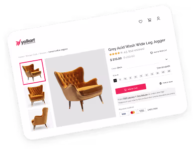 Product detail page design