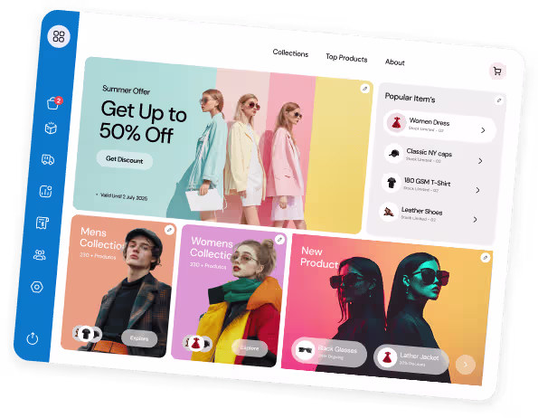 Marketplace admin dashboard