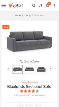 Furniture marketplace mobile app